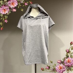 SHEIN sporty hooded‎ sleeveless top size Large